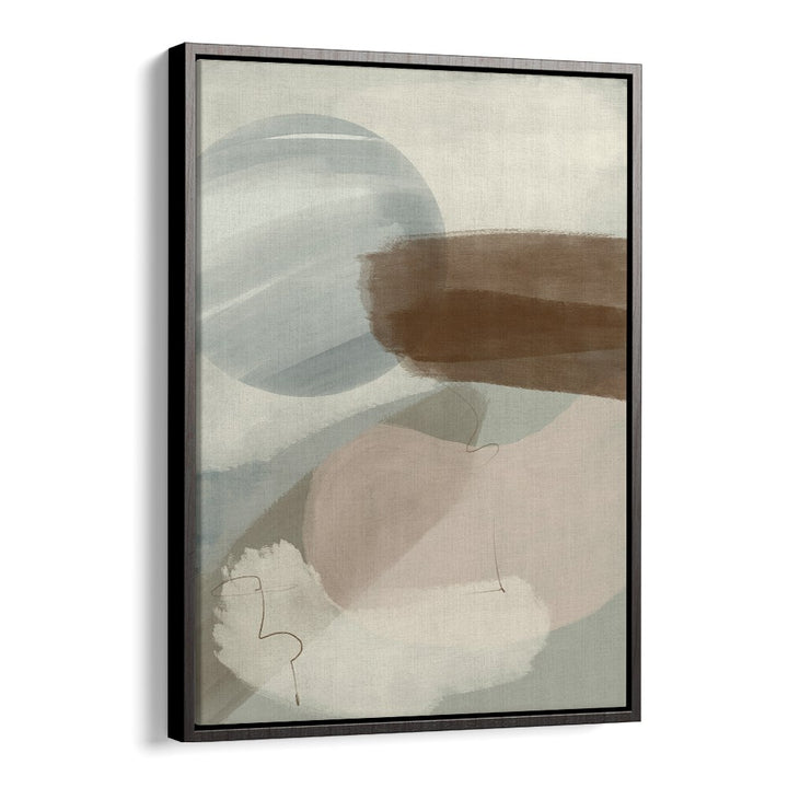 Abstract Green Horizon, an elegant piece of abstract paintings showcasing soft colors and fluid shapes. Perfect for any space.