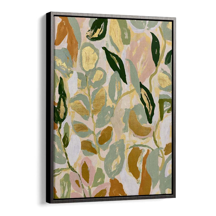 ABSTRACT GOLD LEAVES