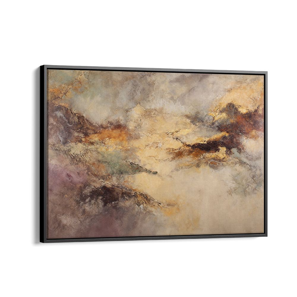 ABSTRACT GOLDEN CLOUDSCAPE