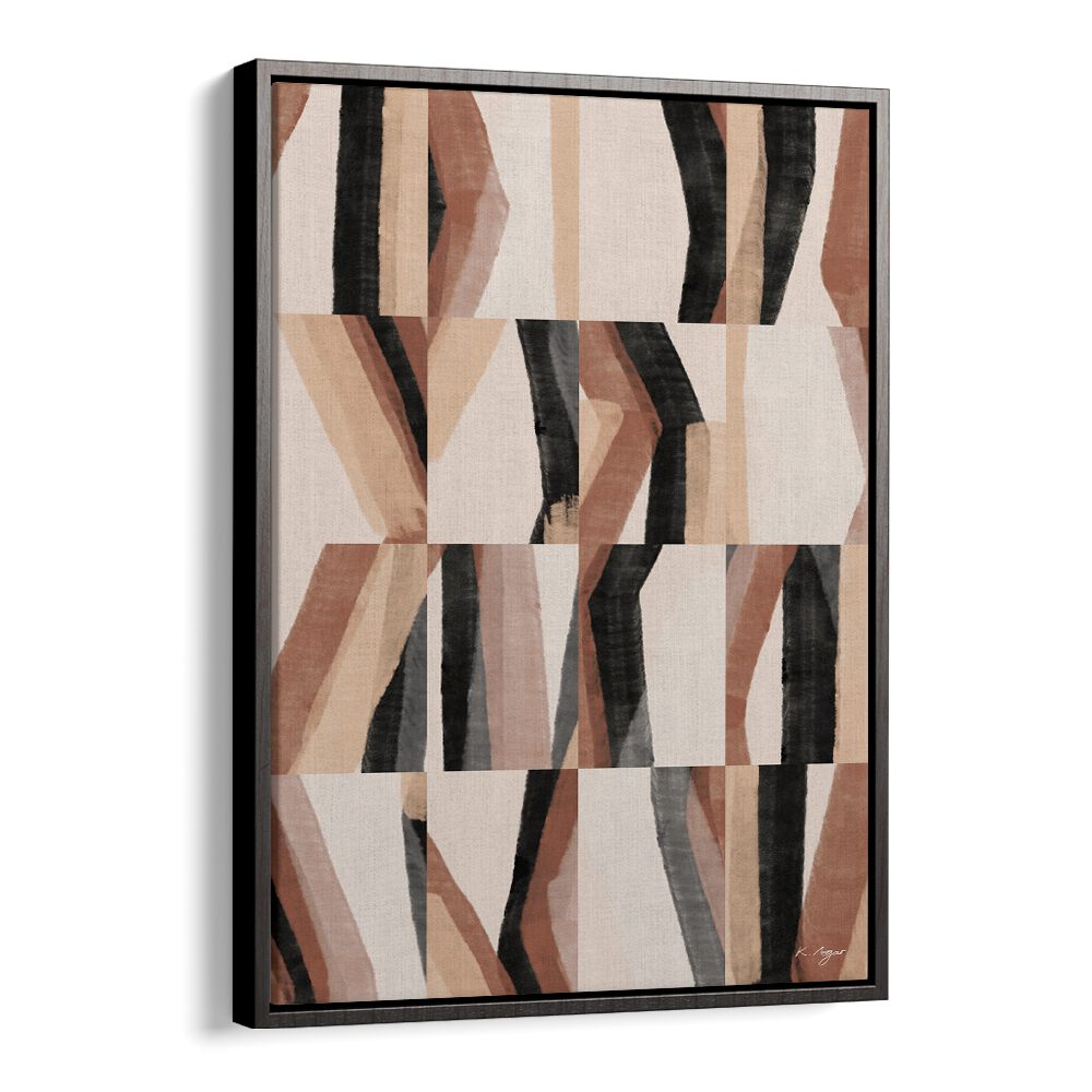 Stylish ABSTRACT NO II, GEOMETRIC ART PRINTS featuring bold colors and patterns to enhance your modern space.