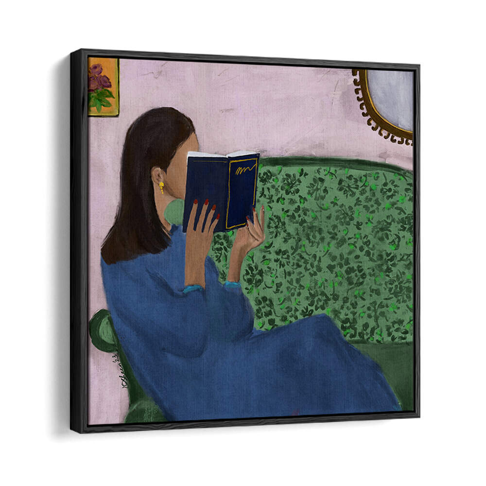 AFTERNOON ESCAPE , PORTRAITS & FIGURATIVE ILLUSTRATIONS