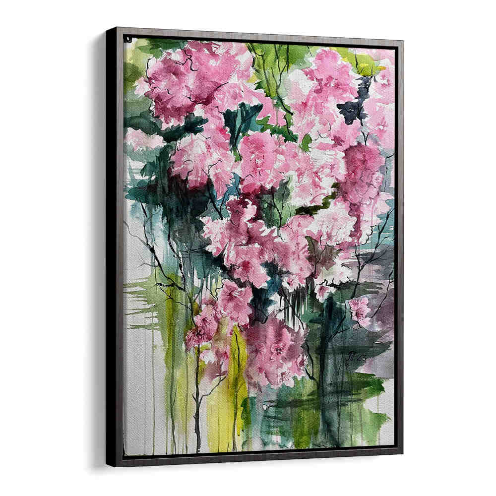 ALMOND TREE , FLORAL FLOWER PAINTINGS