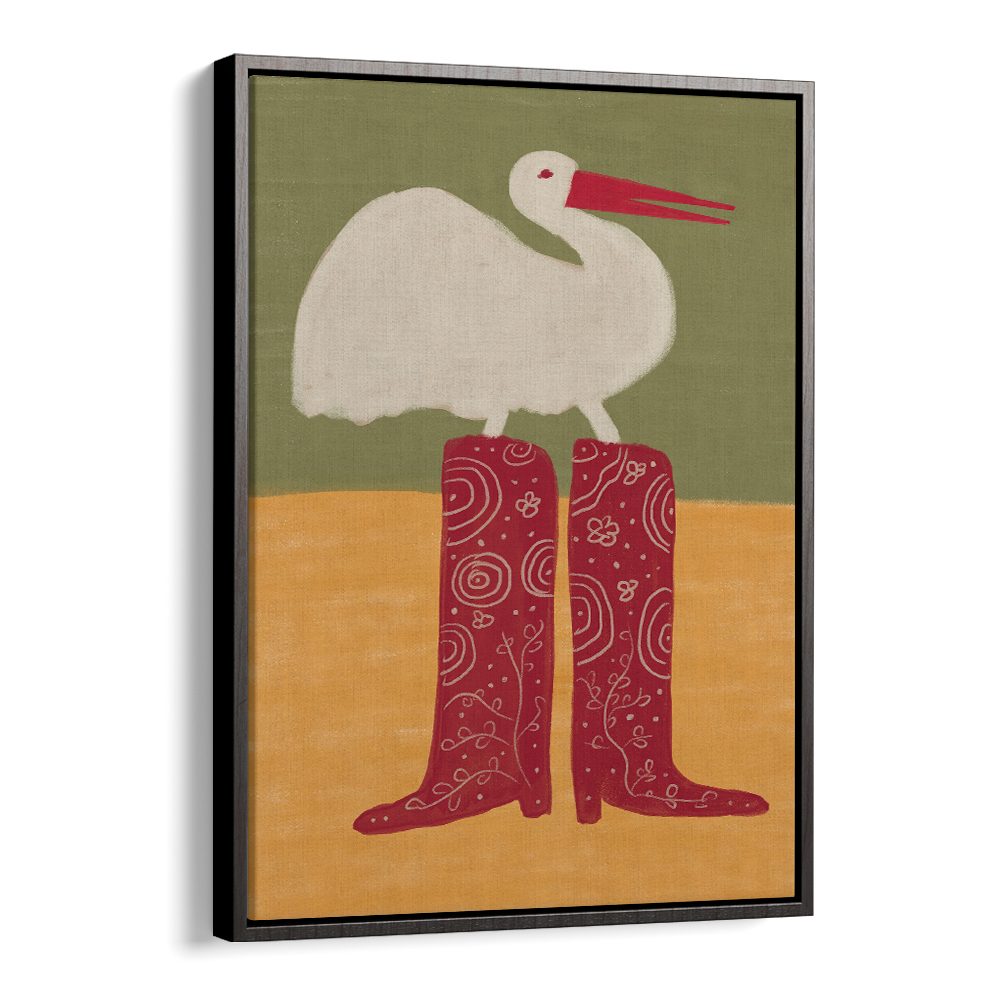 BIRD IN RED BOOTS