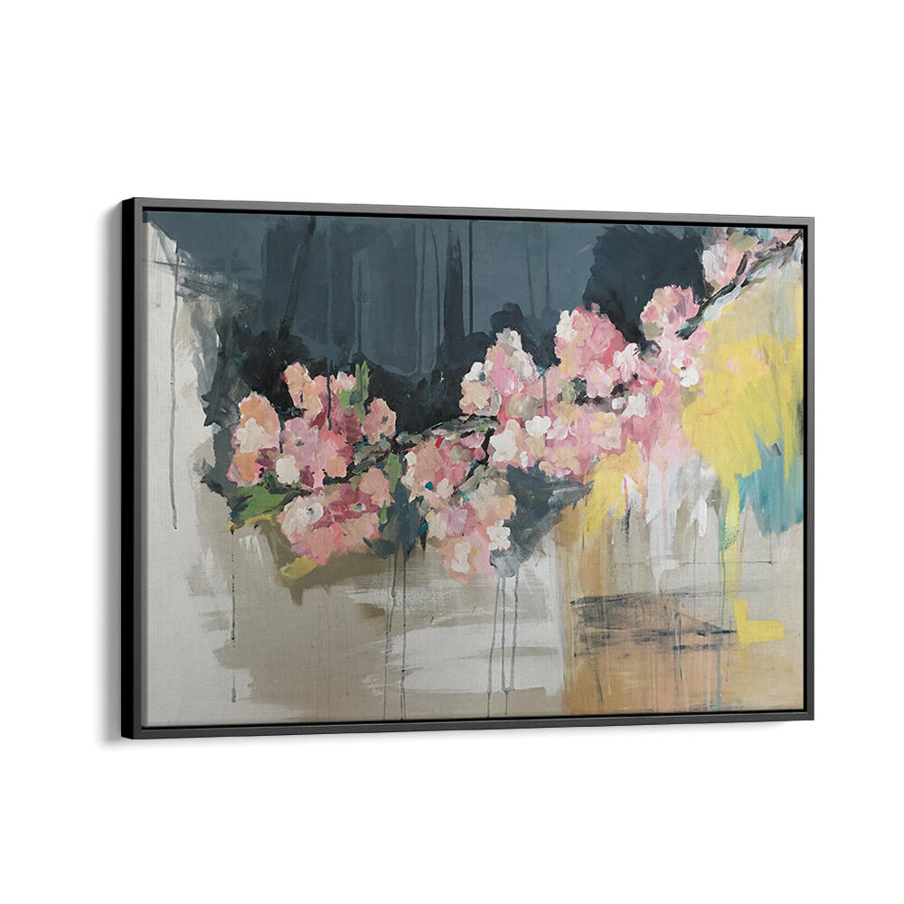 Vibrant BLOSSOMS IN BLOOM, FLORAL FLOWER PAINTINGS bring nature's beauty to your space with stunning abstract art.