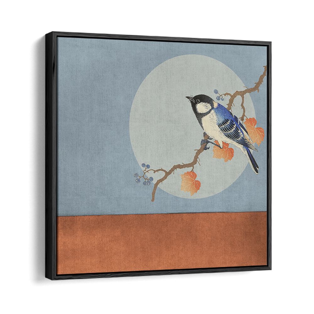 BLUE BIRD UNDER MOON