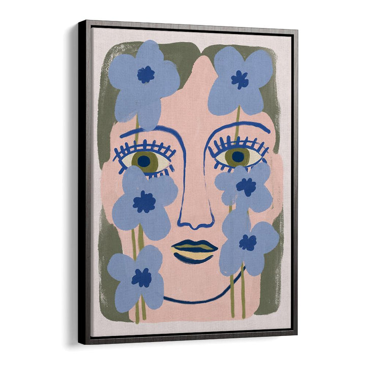 BLUE FLOWER WOMAN