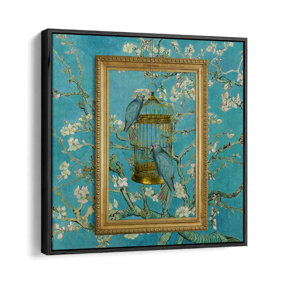 BLUE PARROTS ALMOND BLOOM
