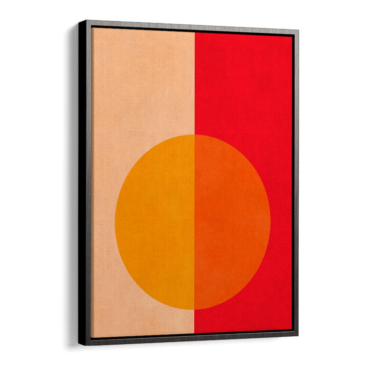 BOLD BISECTED CIRCLE , GEOMETRIC ART PRINTS