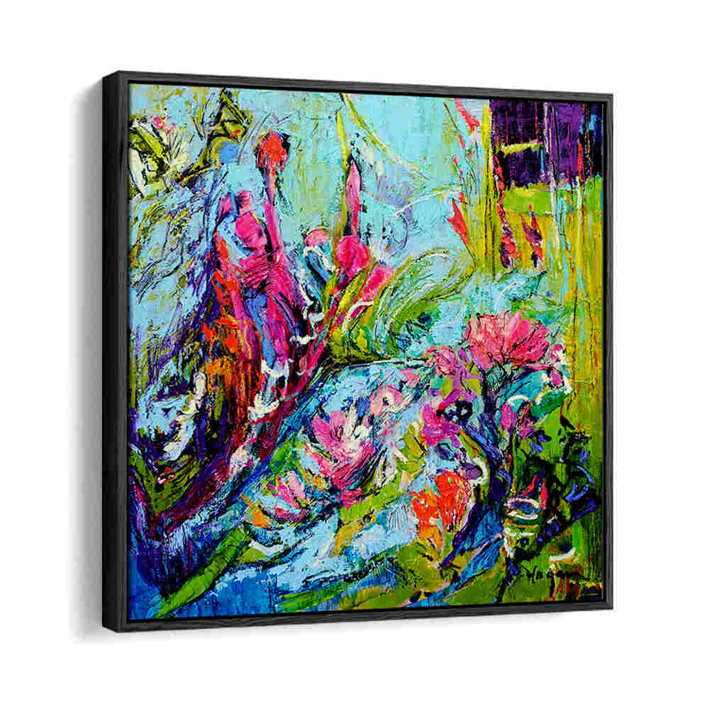 BOTANIC RADIANCE V , ABSTRACT PAINTINGS