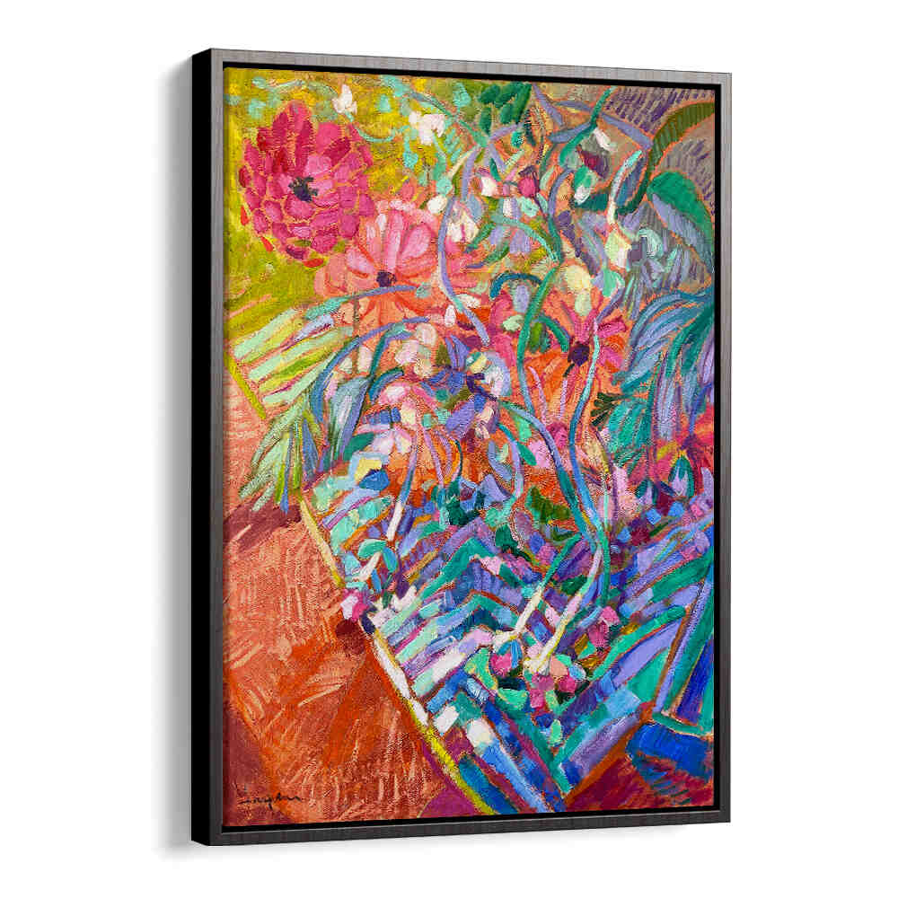 BOTANIC RADIANCE IV , ABSTRACT PAINTINGS