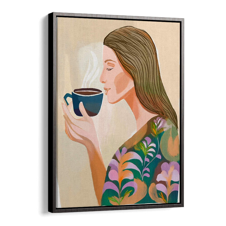 BREAKFAST COFFEE , PORTRAITS & FIGURATIVE ILLUSTRATIONS
