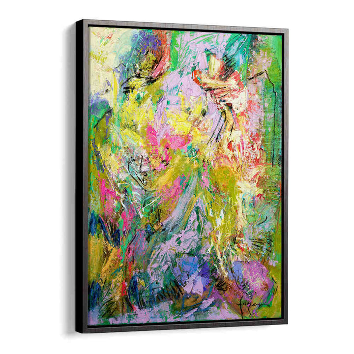 BRILLIANT BLOOM SCAPE I , ABSTRACT PAINTINGS