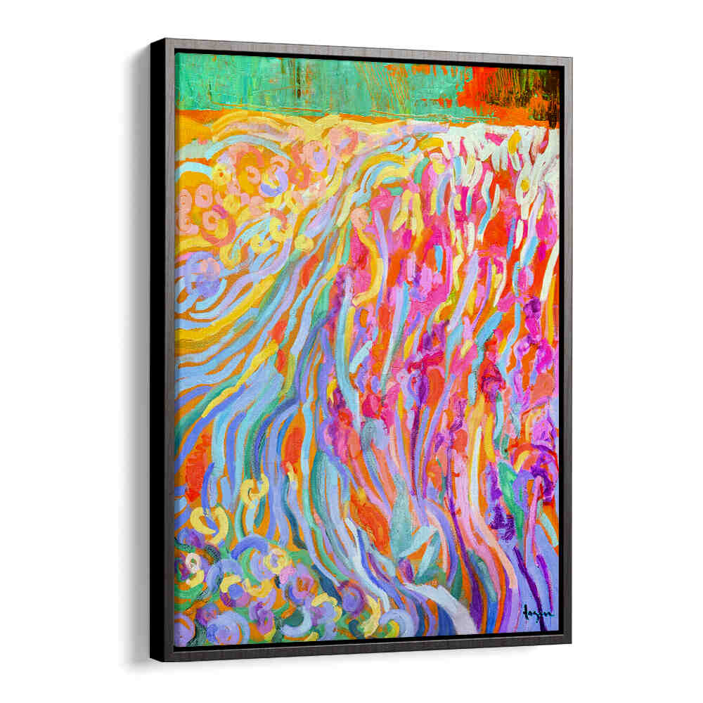 BRILLIANT BLOOM SCAPE II  , ABSTRACT PAINTINGS