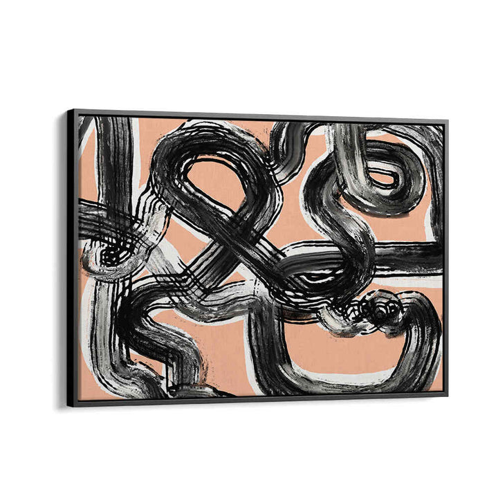 TWISTING PATHWAYS , ABSTRACT PAINTINGS