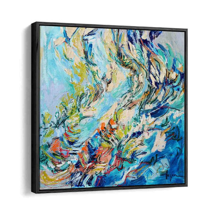 BURST OF BLOOMING LIGHT III , ABSTRACT PAINTINGS