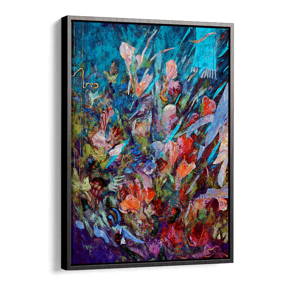 BURST OF BLOOMING LIGHT I  , ABSTRACT PAINTINGS