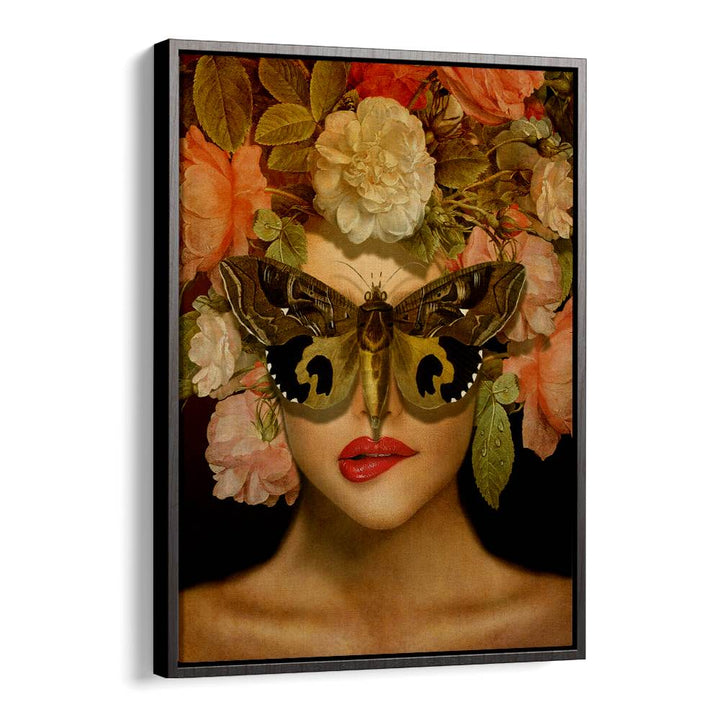 BUTTERFLY MASKED WOMAN