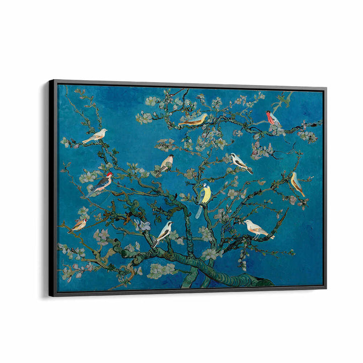 BIRDS IN BLOSSOM , ANIMAL PAINTINGS