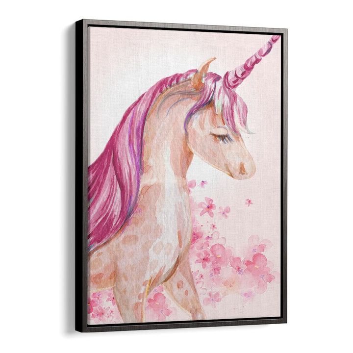 Vibrant BLOSSOM UNICORN kids room paintings, perfect for adding magic to your child's space with enchanting artwork.