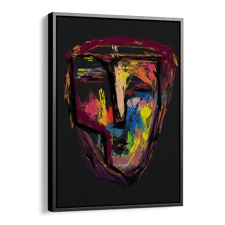 COLORFUL ABSTRACT FACE