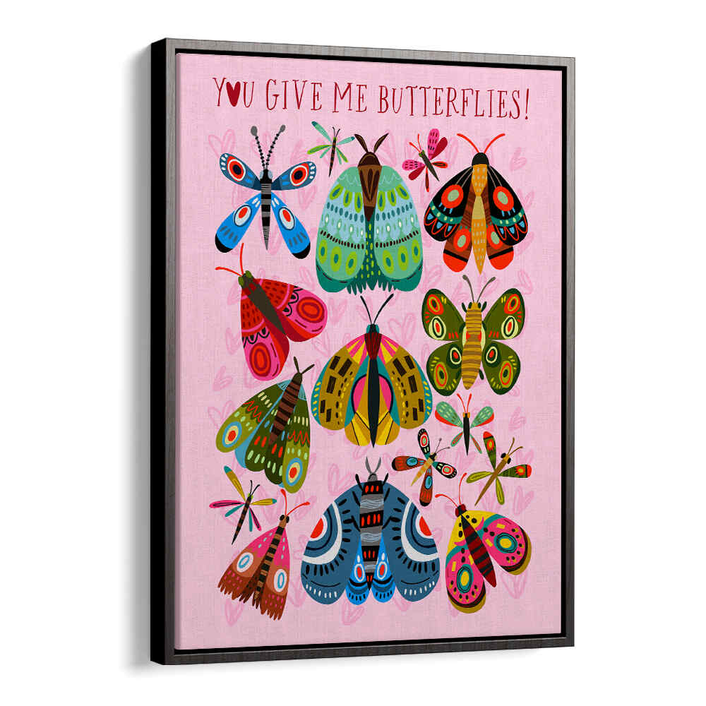 COLORFUL BUTTERFLY SYMPHONY , QUOTES & TYPOGRAPHY POSTERS