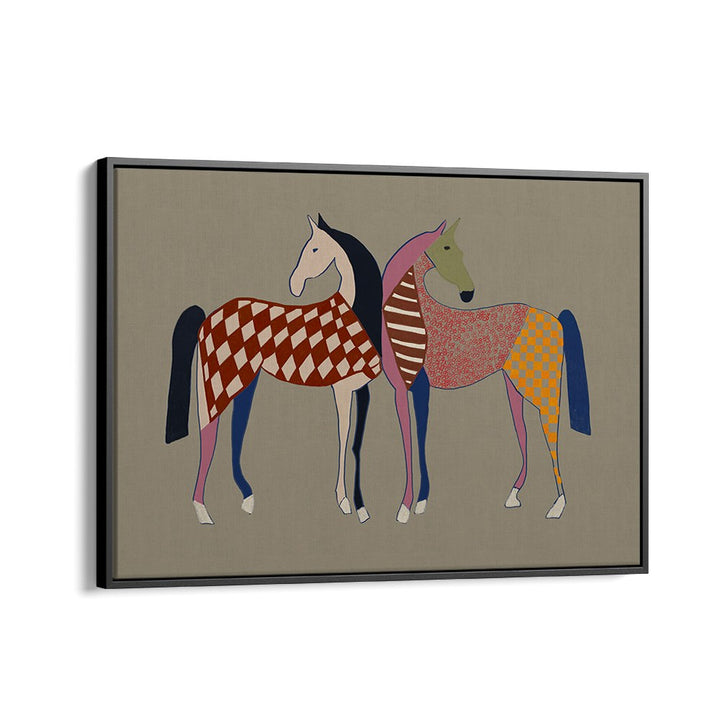 COLORFUL PATTERNED HORSES