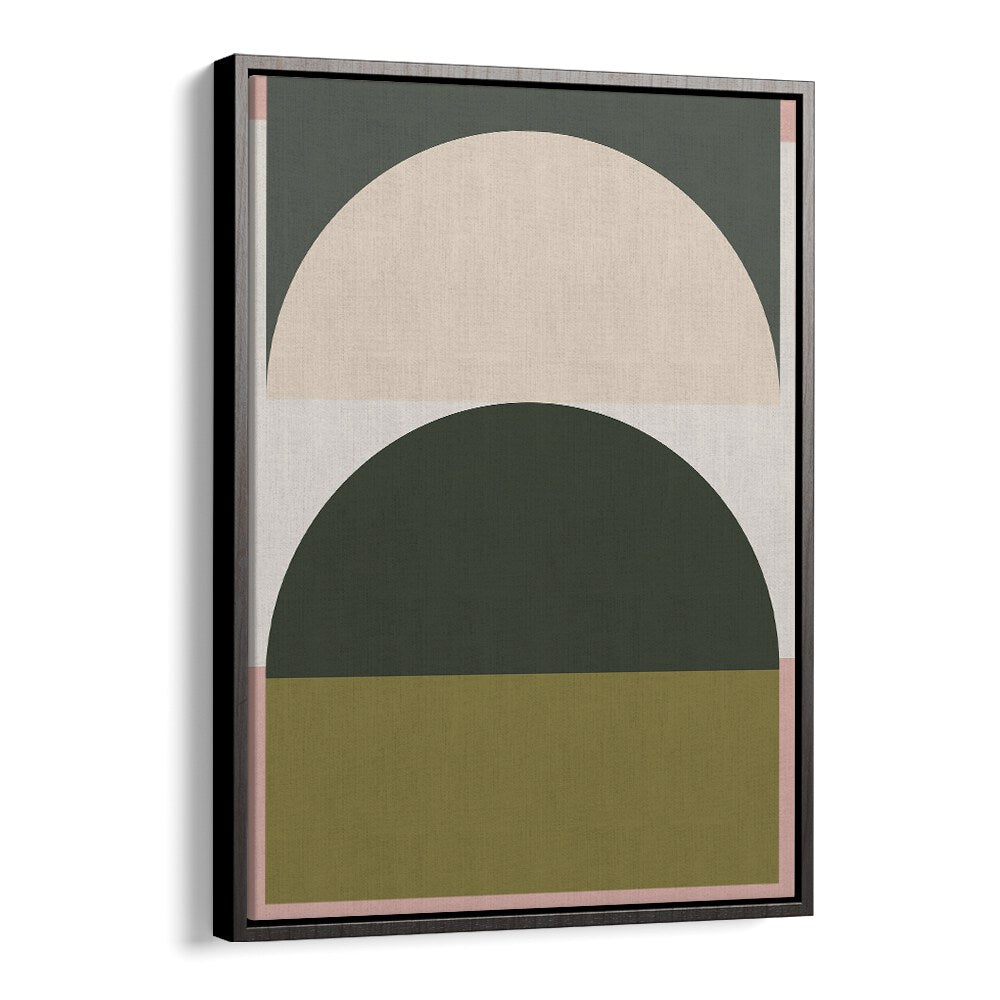 Stylish CONTEMPORARY ABSTRACT XIII, GEOMETRIC ART PRINTS featuring bold shapes and earthy tones for modern decor.