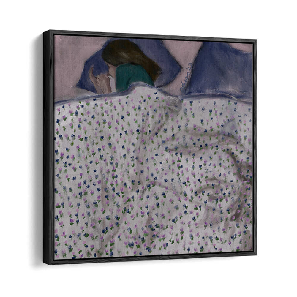 COZY IN MY BED , PORTRAITS & FIGURATIVE ILLUSTRATIONS