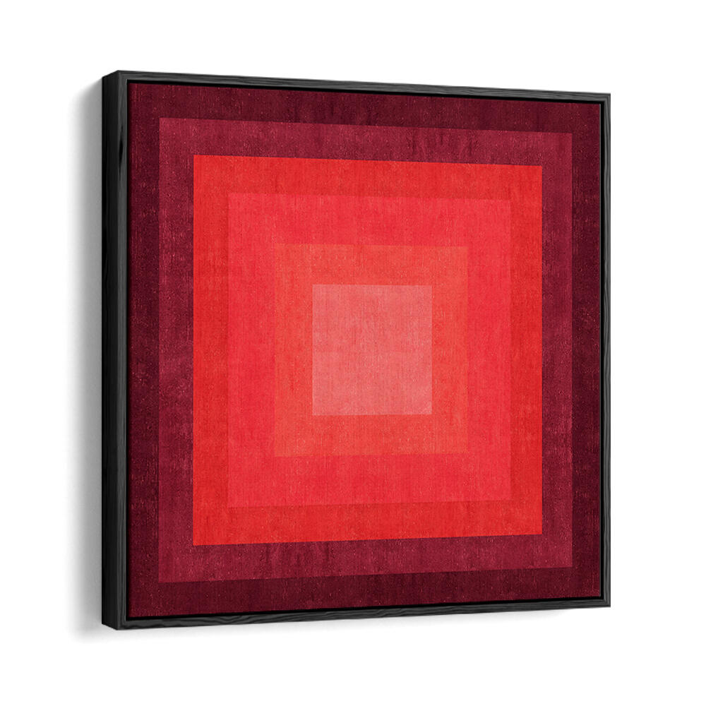 CRIMSON CONCENTRIC , GEOMETRIC ART PRINTS