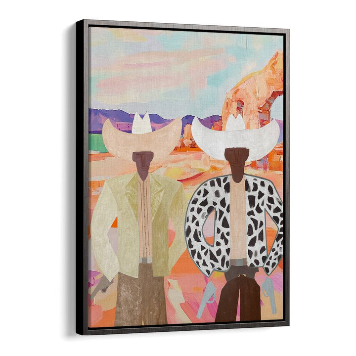 DESERT COWBOYS WITH PISTOLS