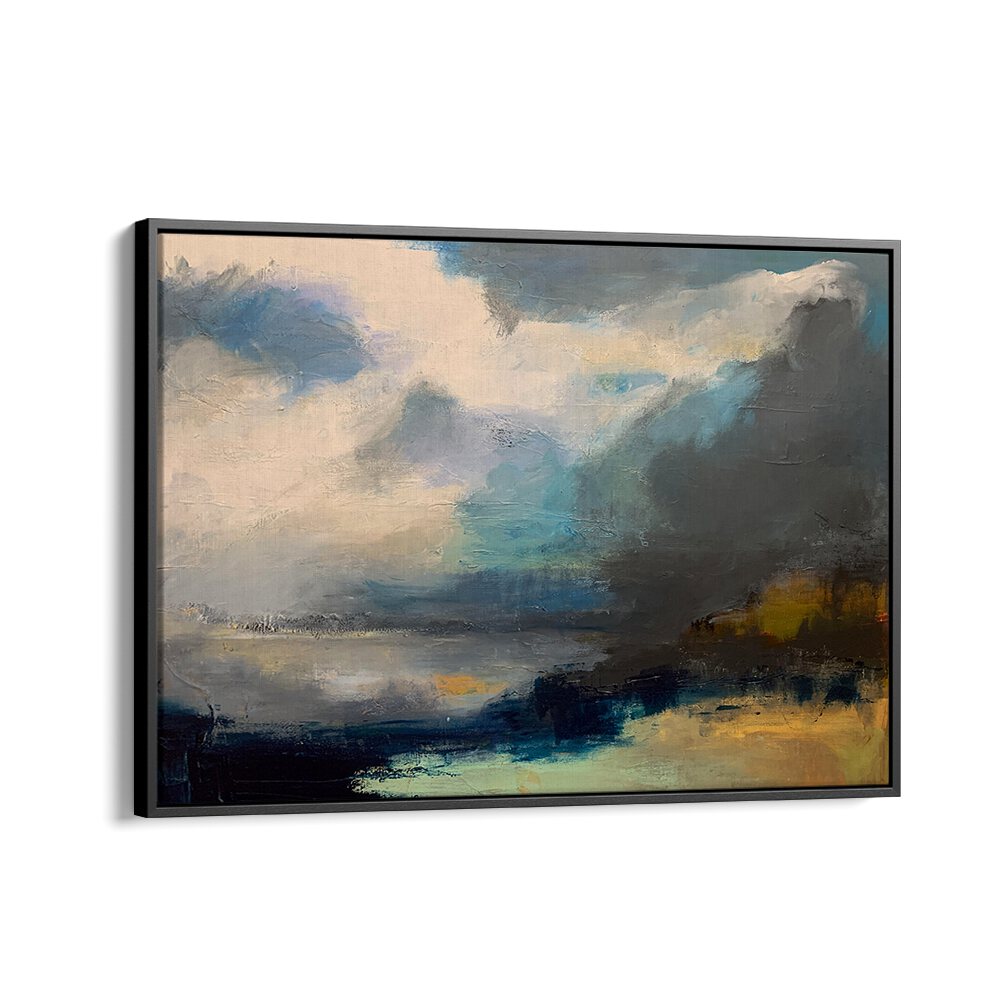 Transform your space with DRAMATIC CLOUDY SKY, LANDSCAPE PAINTINGS featuring a stunning blend of serene colors.