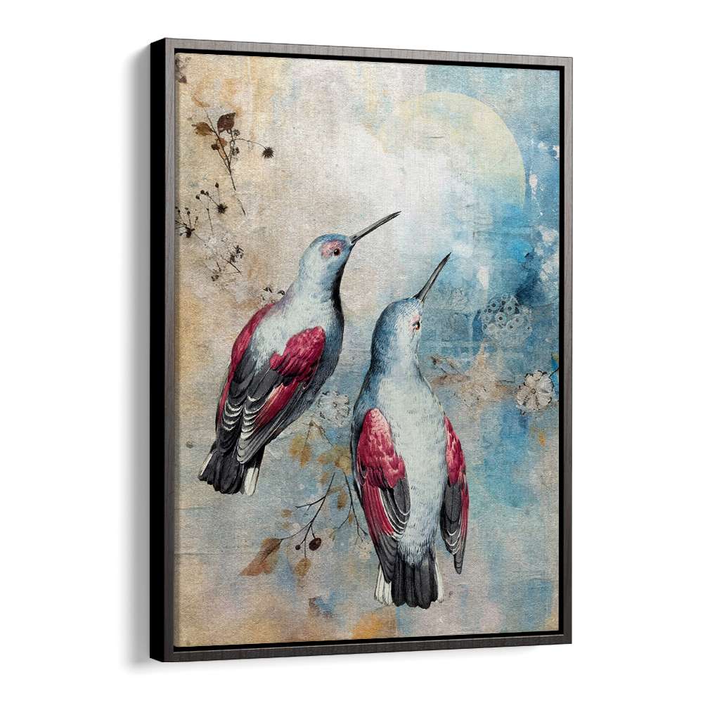 DREAMY HUMMINGBIRD PAIR