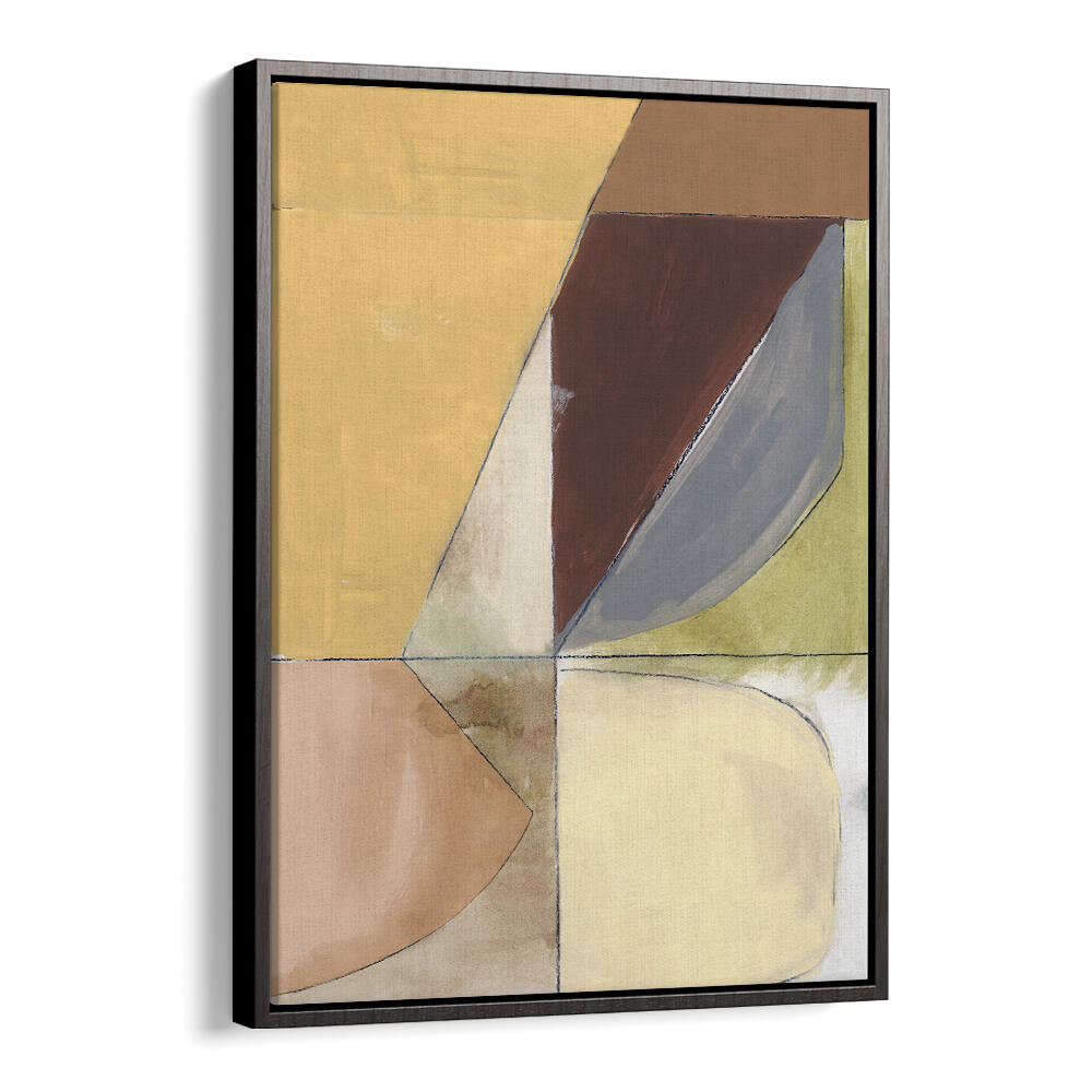 DUSTY PINK YELLOW ABSTRACT II , ABSTRACT PAINTINGS