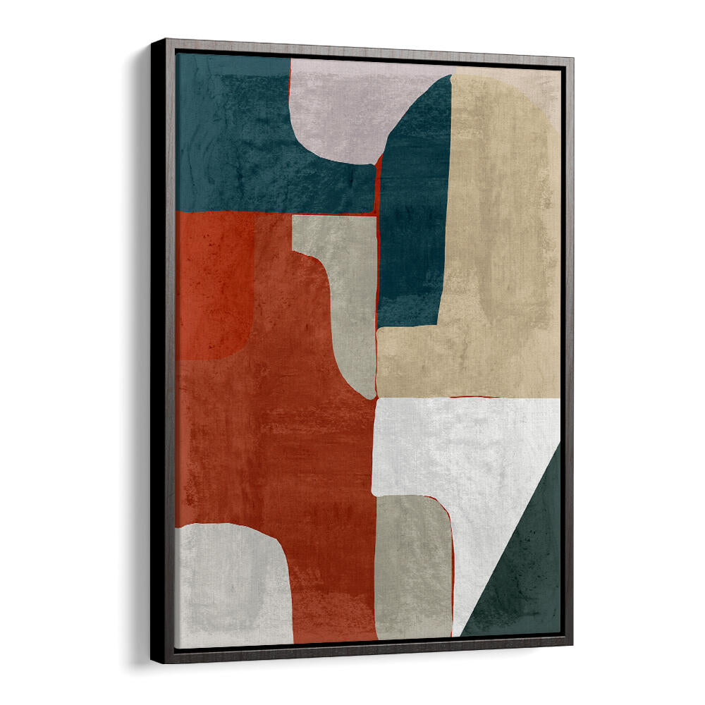 EARTH AND TIDE INTERLOCK , ABSTRACT PAINTINGS