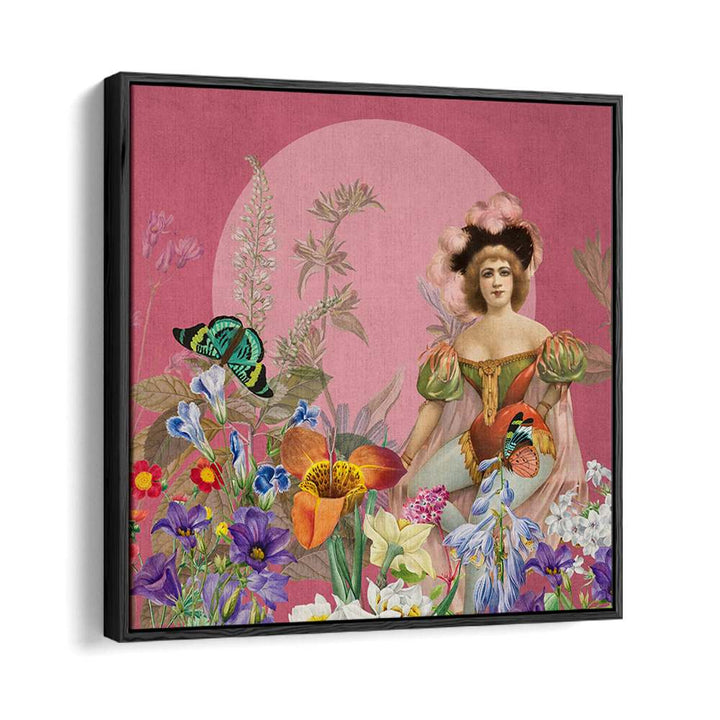 ELEGANT FLORAL PORTRAIT