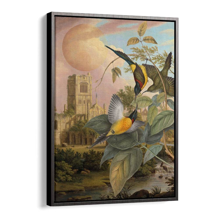 EXOTIC BIRDS PASTEL MOON