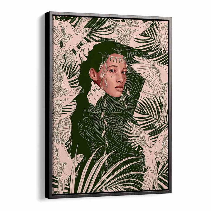 EXOTIC JUNGLE WOMAN