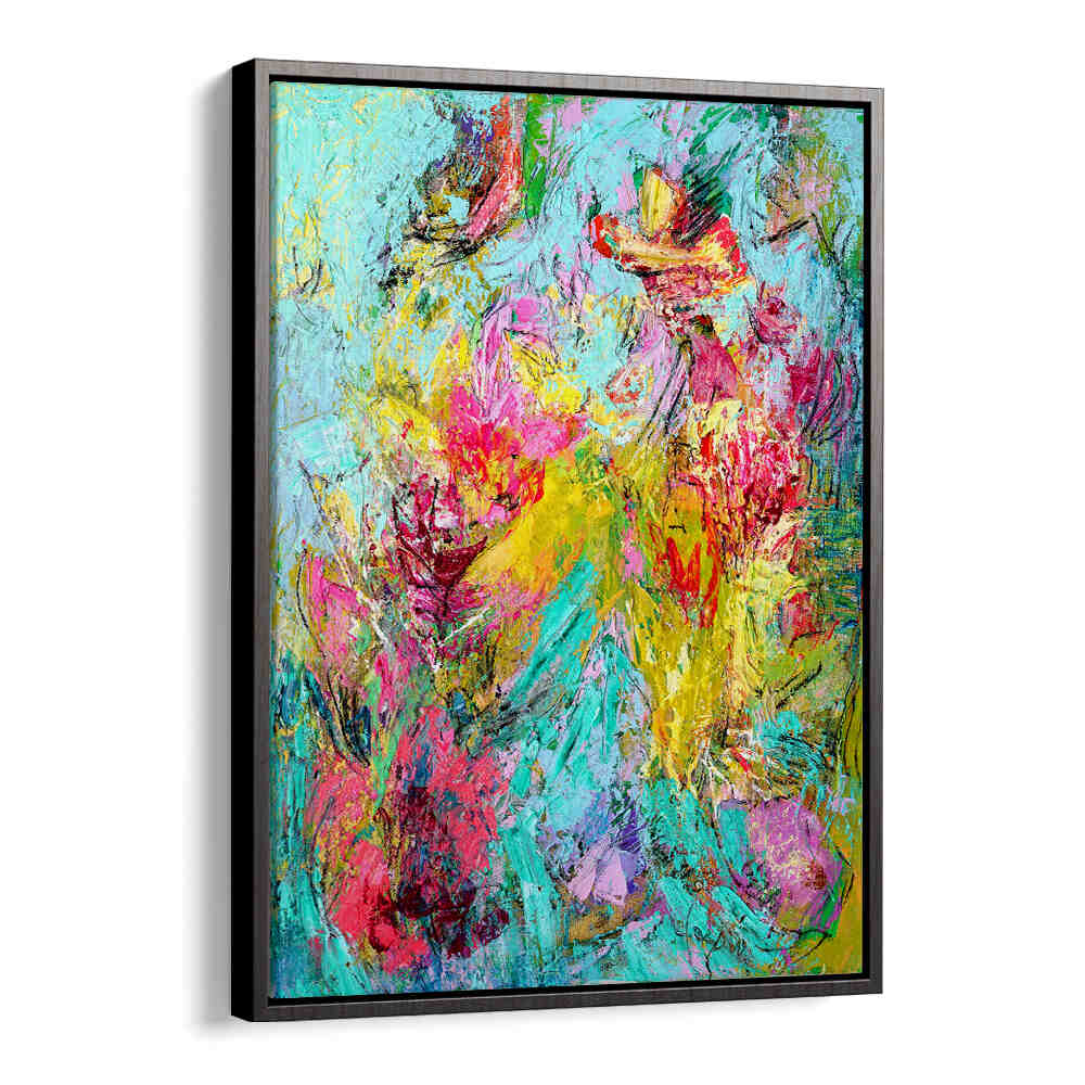 EXPRESSIONIST COLORFUL ABSTRACT III , ABSTRACT PAINTINGS