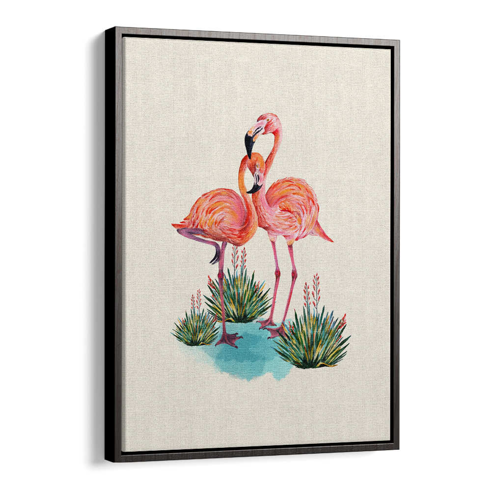 FLAMINGO , ANIMAL PAINTINGS