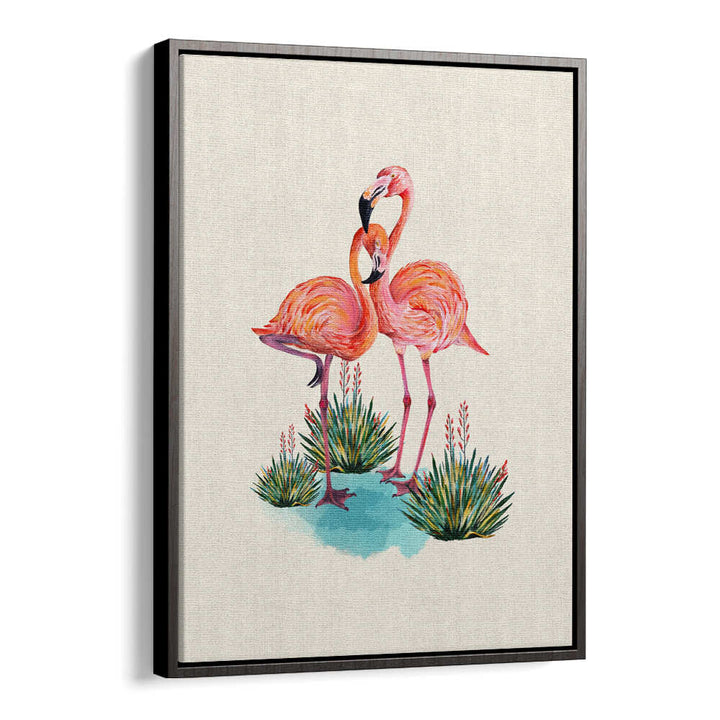 FLAMINGO , ANIMAL PAINTINGS