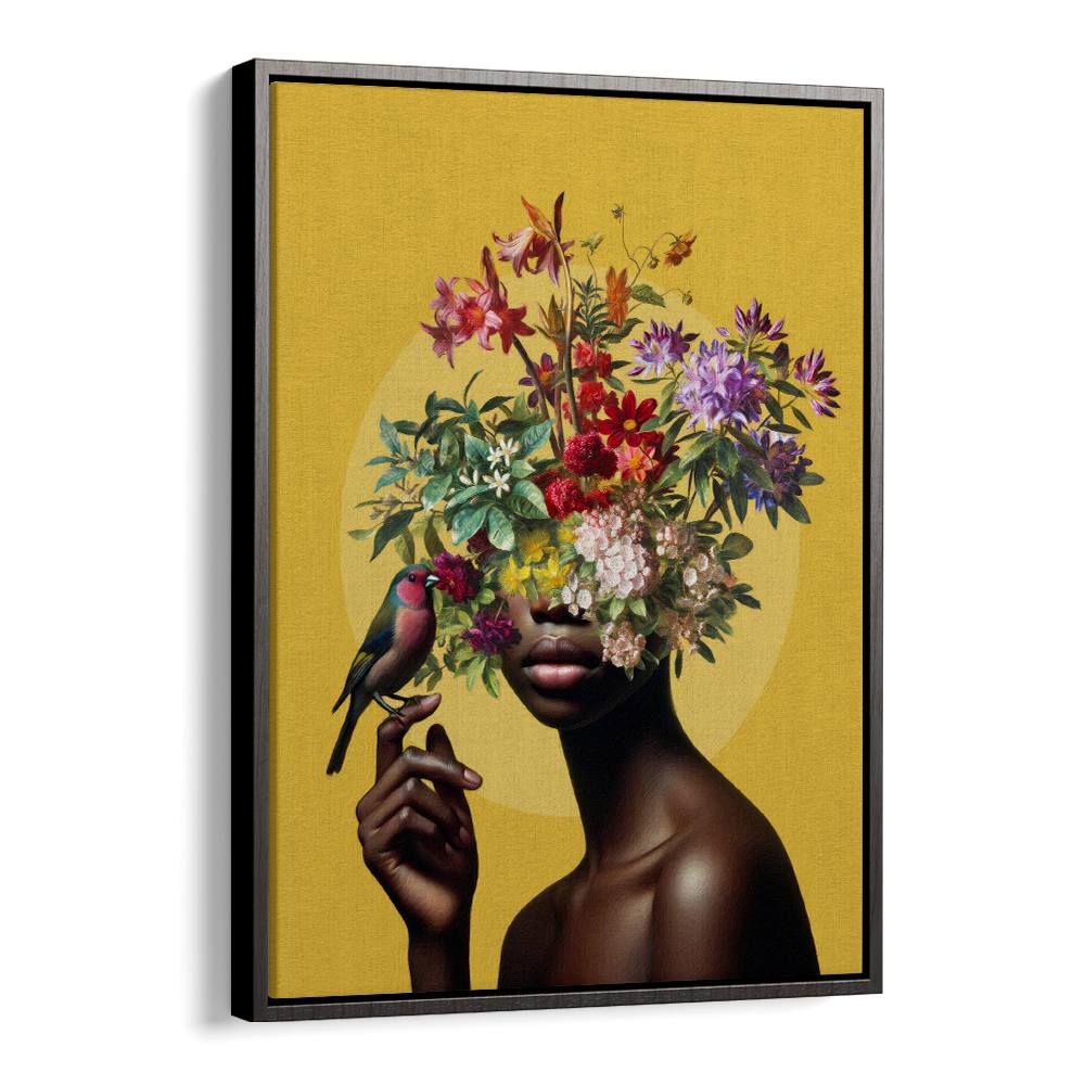 FLORAL DREAMER WITH BIRD