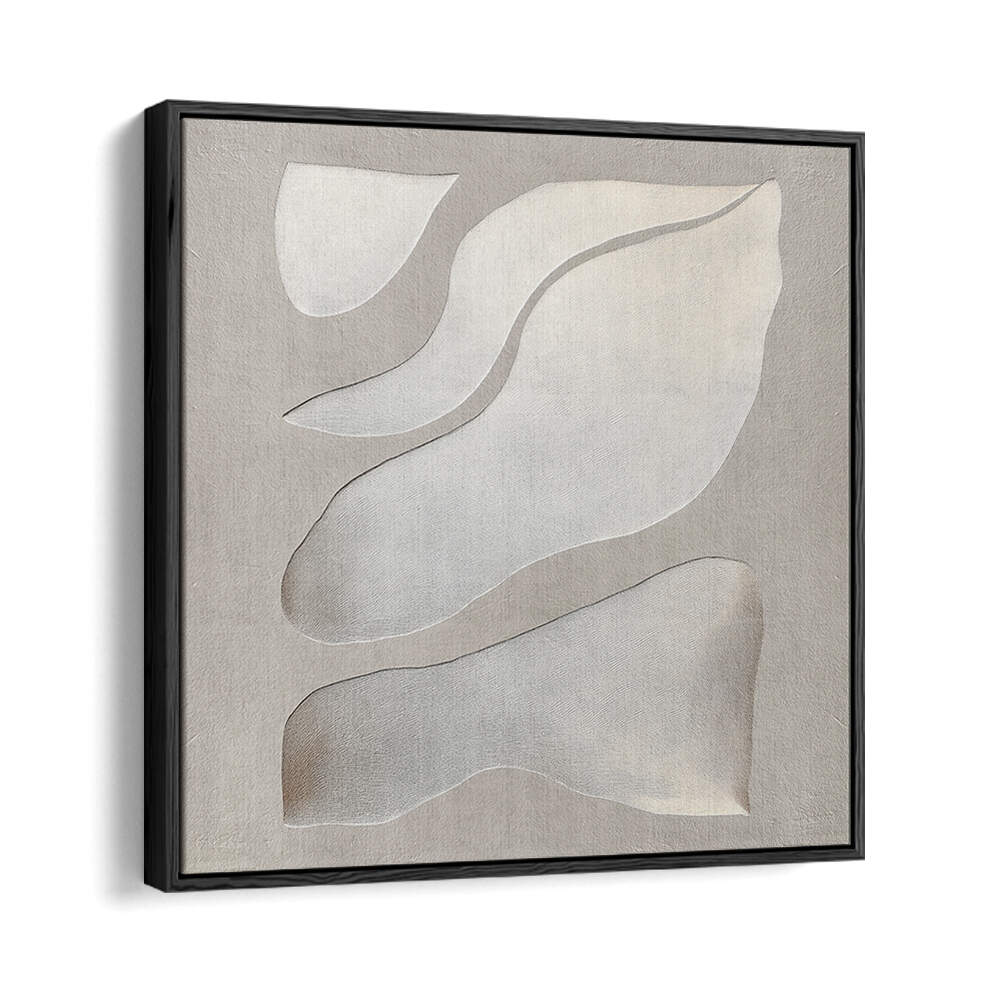 FLOWING SHAPES IN SOFT NEUTRAL TONES , ABSTRACT PAINTINGS