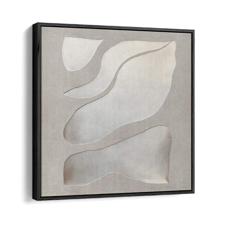 FLOWING SHAPES IN SOFT NEUTRAL TONES , ABSTRACT PAINTINGS