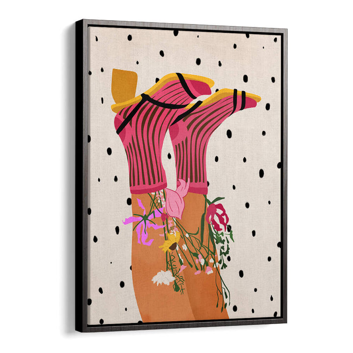 FLORAL STEP DELIGHT , FASHION POSTERS