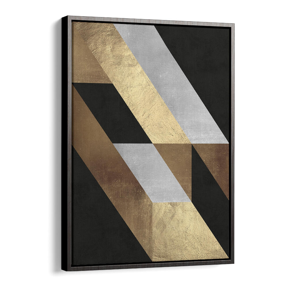 GEOMETRIC GOLD FLOW , GEOMETRIC ART PRINTS