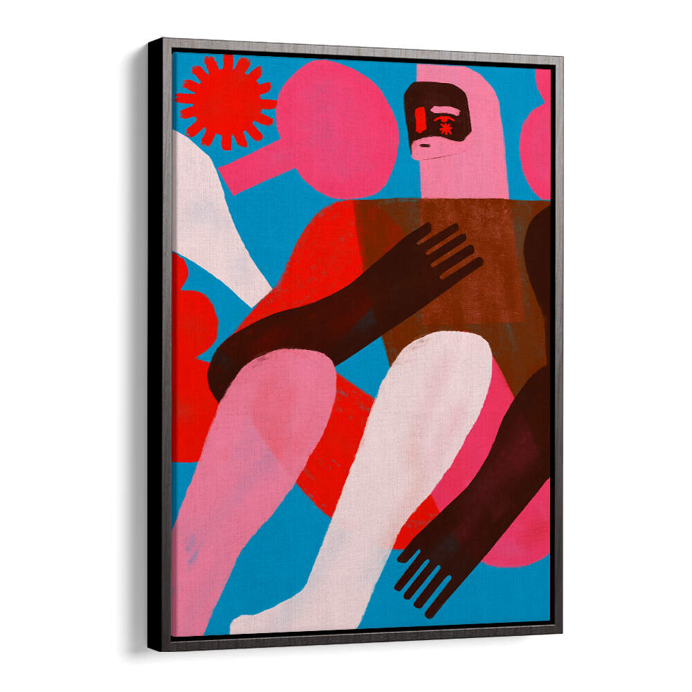 GEOMETRIC SHAPES AND HUMAN FIGURES II , PORTRAITS & FIGURATIVE ILLUSTRATIONS