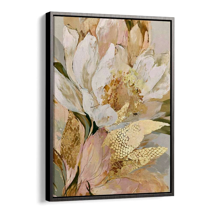 GOLDEN FLORAL ABSTRACTION