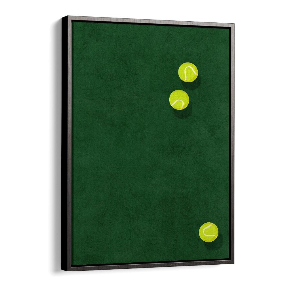 GREEN COURT TENNIS BALLS