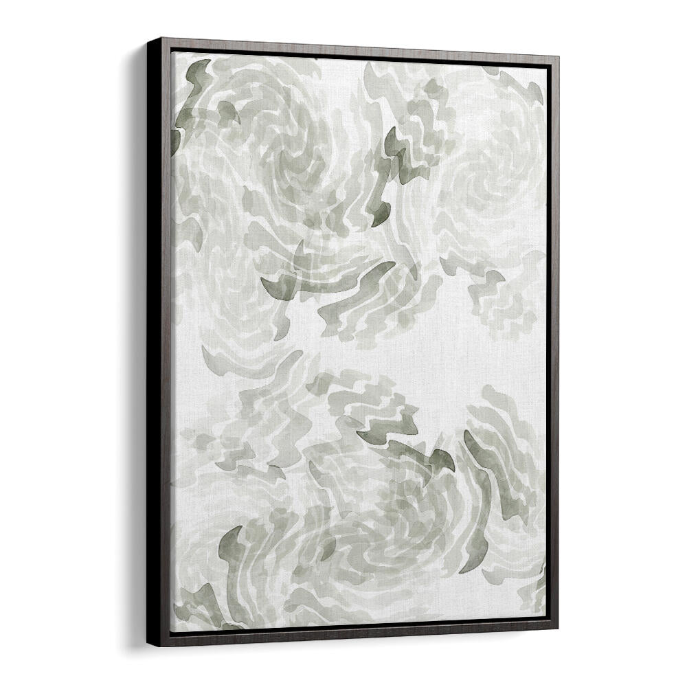 Elegant GREY WATERCOLOUR TWIRL I, ABSTRACT PAINTINGS adds sophistication and fluidity to your space, enhancing any decor.