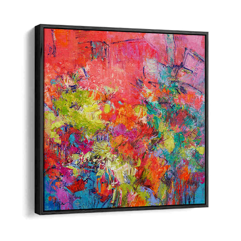 HAPPINESS SPROUTING , ABSTRACT PAINTINGS